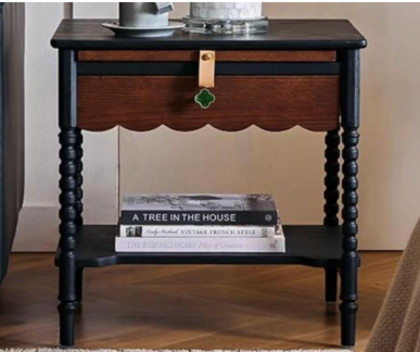 Four-Leaf Bedside Table